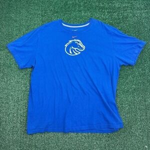 BSU T-shirt, blue, Bronco logo